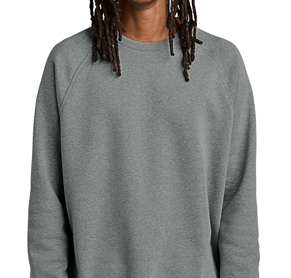 Allmade Organic Jersey Blend Fleece Crewneck Sweatshirt-default