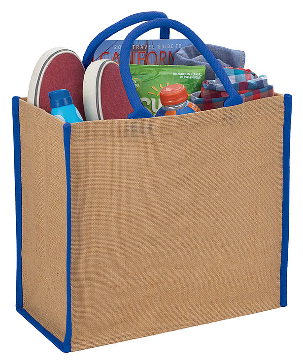 Large Jute Tote Bag