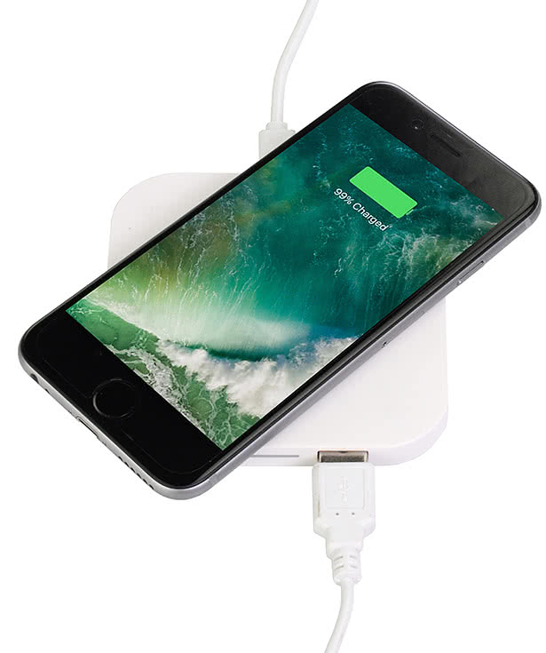 Full Color Qi Triad 5W Wireless Charging Pad