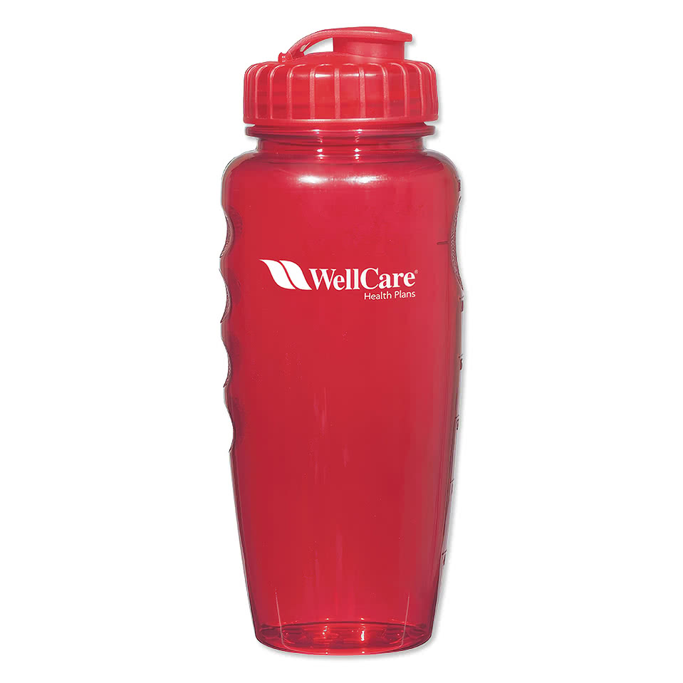 30 oz. Poly-Clear Gripper Water Bottle