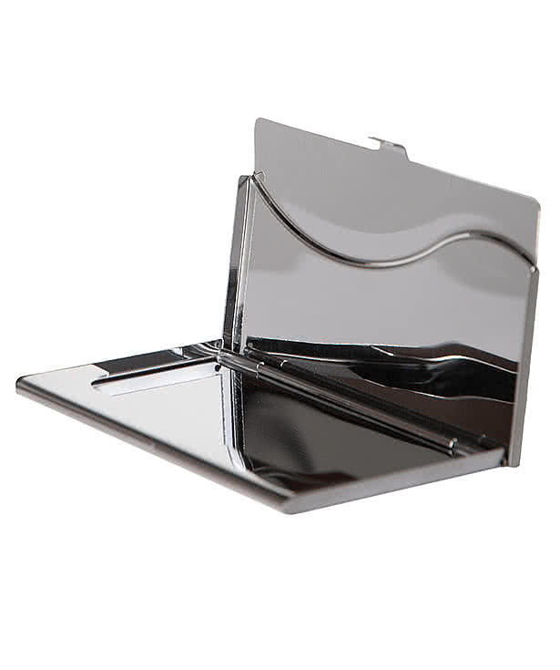 Laser Engraved Premium Metal Business Card Holder