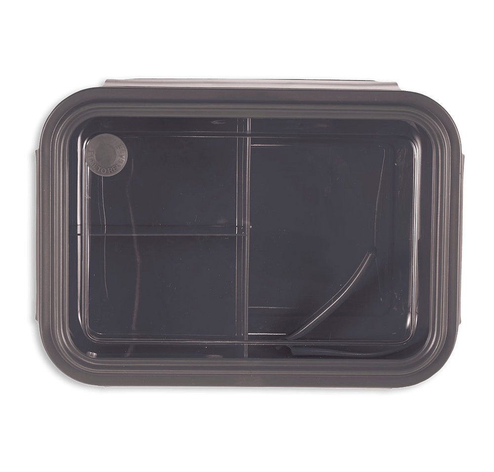 Three Compartment Food Storage Bento Box-default