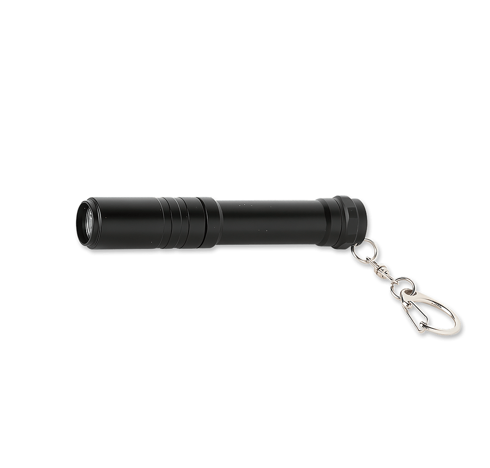 Laser Engraved Basecamp Pathfinder Flashlight Keychain-default