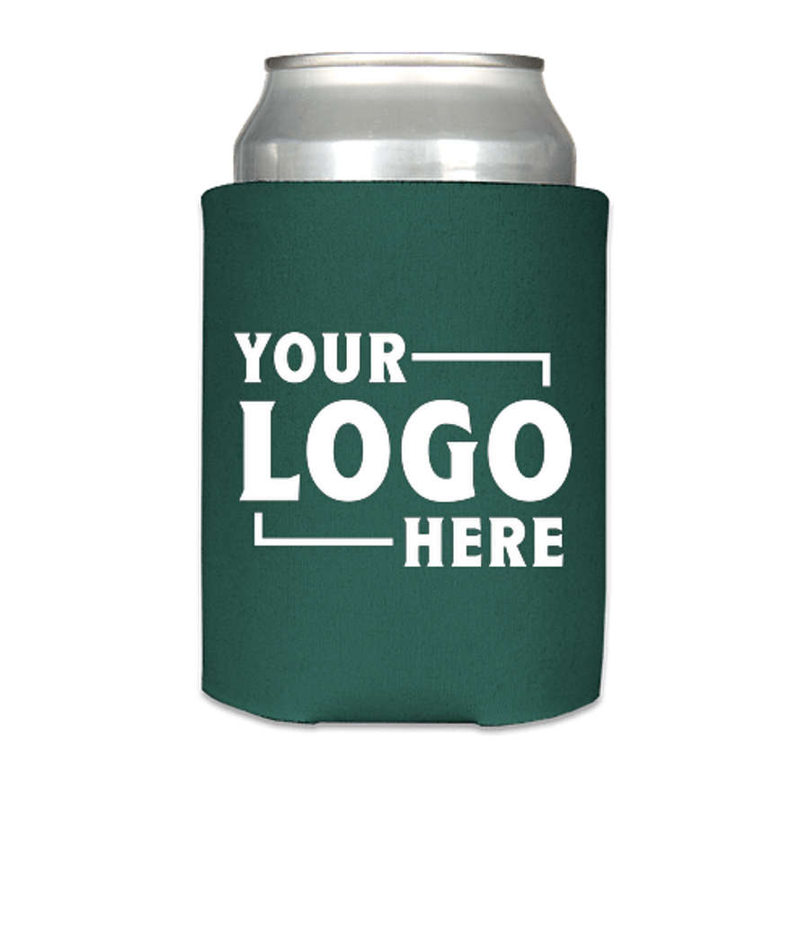 Foldable Can Cooler in Forest