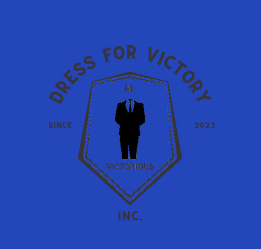 Dress For Victory Inc. Shirt Fundraiser shirt design - zoomed