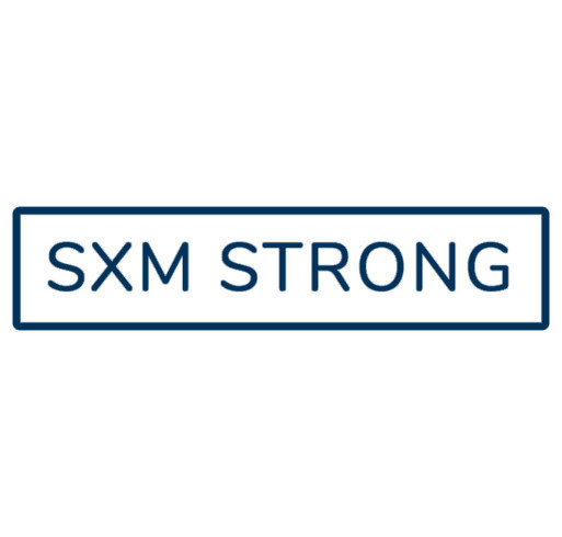 SXM Strong Hats shirt design - zoomed