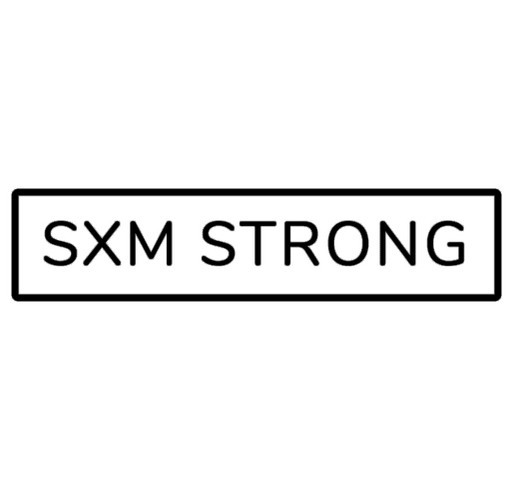 SXM Strong Hats shirt design - zoomed