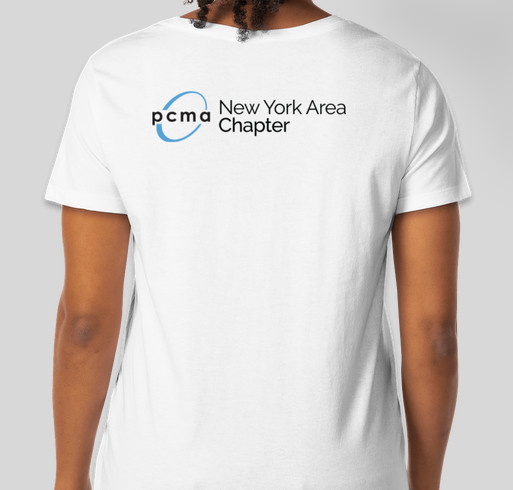 Team NYPCMA and Walk MS NYC Fundraiser - unisex shirt design - back