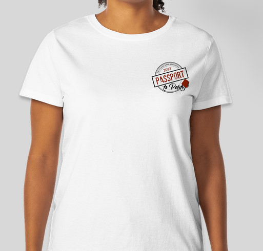 MASA Passport to Party T-shirt Fundraiser Fundraiser - unisex shirt design - front