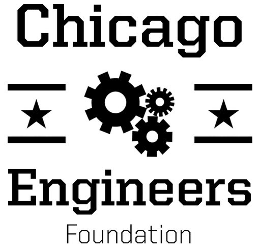 Chicago Engineers Foundation Gear shirt design - zoomed
