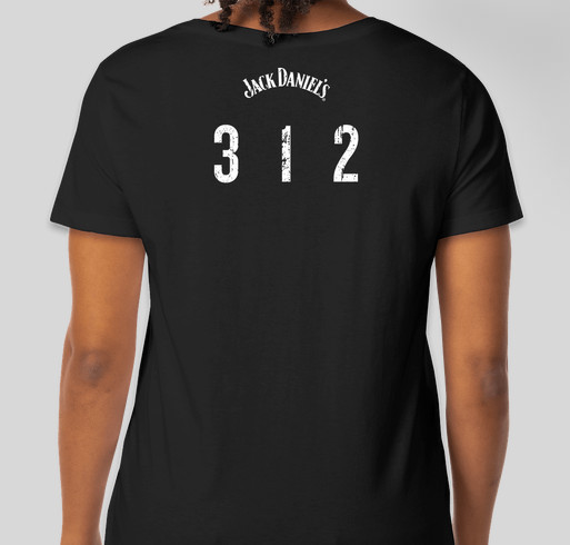 312, IL - Stand By Your Bar Fundraiser - unisex shirt design - back
