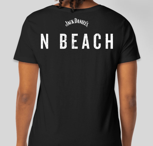 N BEACH, CA - Stand By Your Bar Fundraiser - unisex shirt design - back