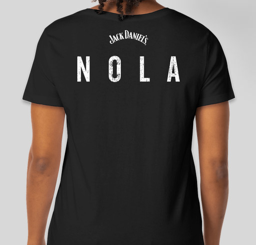 NOLA, LA - Stand By Your Bar Fundraiser - unisex shirt design - back
