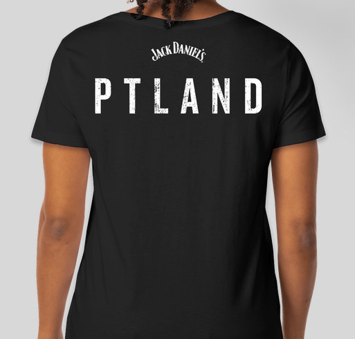 PTLAND, ME - Stand By Your Bar Fundraiser - unisex shirt design - back