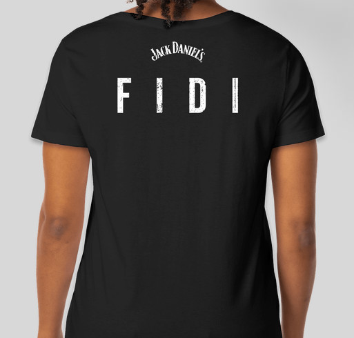 FIDI, CA - Stand By Your Bar Fundraiser - unisex shirt design - back