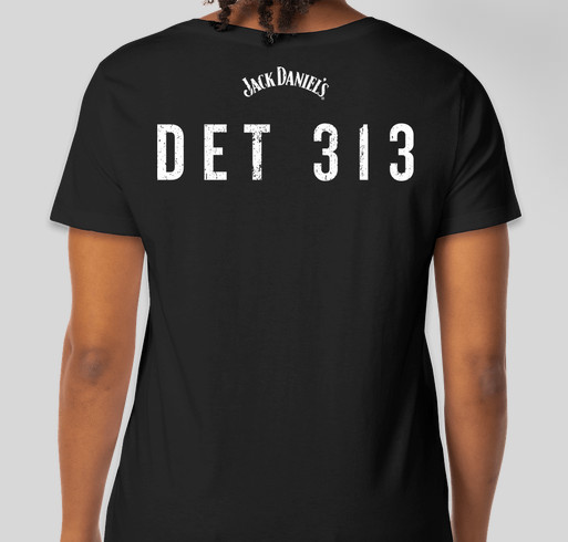 DET 313, MI - Stand By Your Bar Fundraiser - unisex shirt design - back