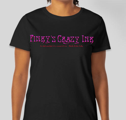 Pinky's Crazy Ink Memorial T-Shirts Fundraiser - unisex shirt design - front