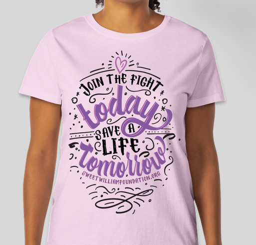 Join The Fight Women's Tee Fundraiser - unisex shirt design - front