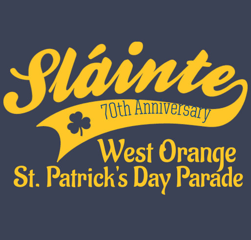 West Orange St. Patrick's Day Parade Fundraiser shirt design - zoomed