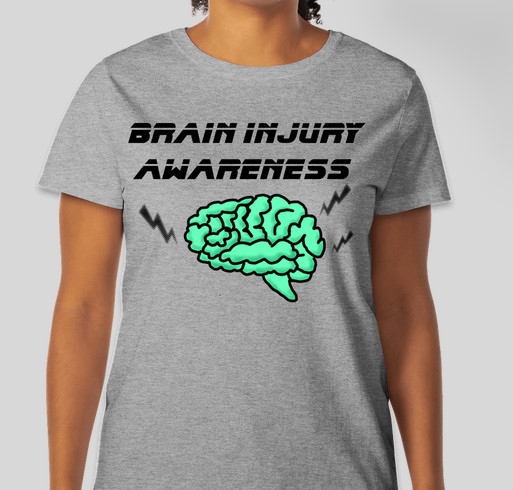 KattRyan's Brain Injury Awareness Month Fundraiser Fundraiser - unisex shirt design - front