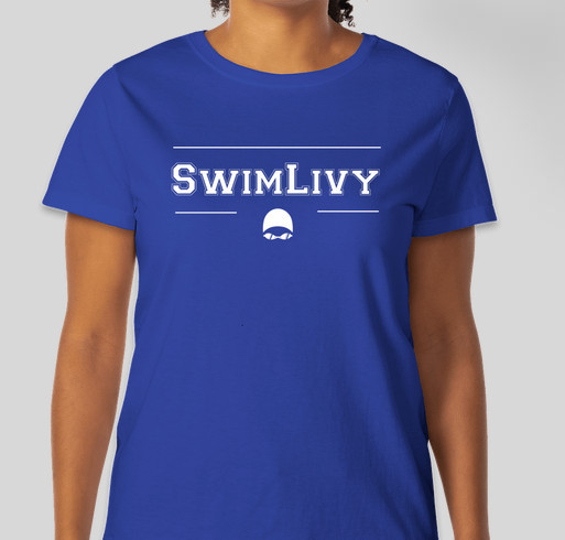SwimLivy - Olivia Rogers Swimming Fundraiser - unisex shirt design - front