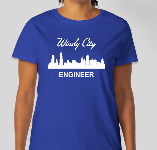 Chicago Engineers Foundation Gear Fundraiser - unisex shirt design - front