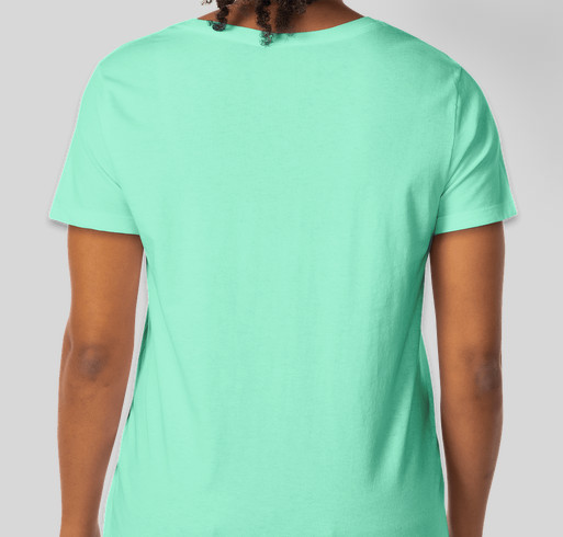 Join The Fight Women's Tee Fundraiser - unisex shirt design - back