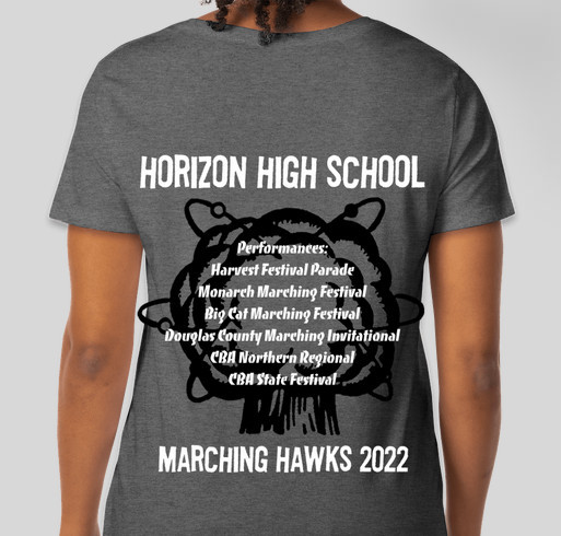Horizon 2022 Show Shirts Fundraiser - unisex shirt design - back