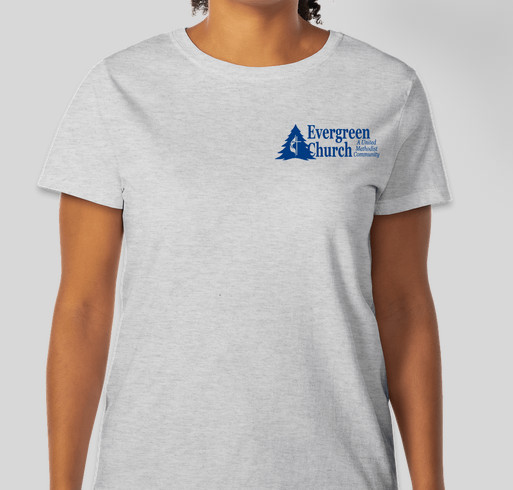 Evergreen Church Summer Impact 2020 Fundraiser - unisex shirt design - front