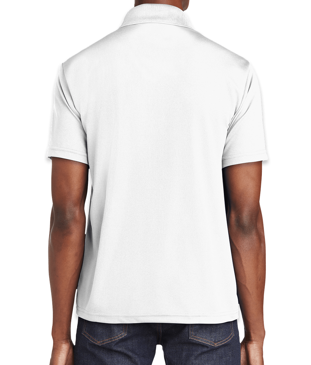 White Collared Men's Shirt Fundraiser - unisex shirt design - back