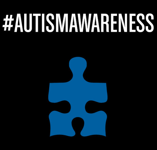 Autism Matters shirt design - zoomed
