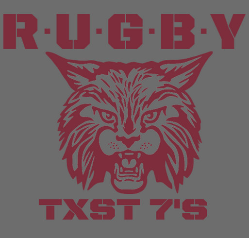 TXST Rugby Alumni Foundation shirt design - zoomed