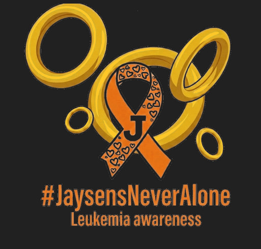 Jaysen’s Fight With Leukemia shirt design - zoomed