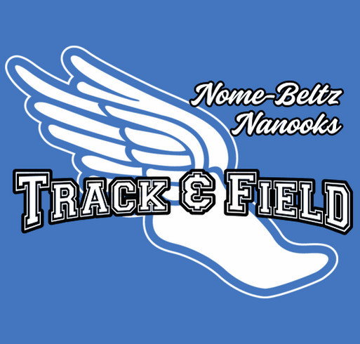 NBHS Track & Field shirt design - zoomed