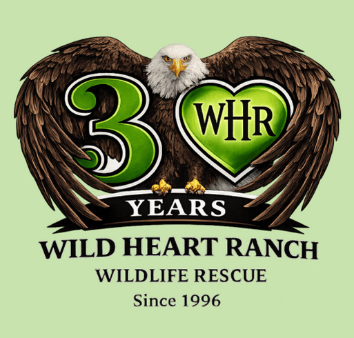 30 Years of Wild Heart! shirt design - zoomed