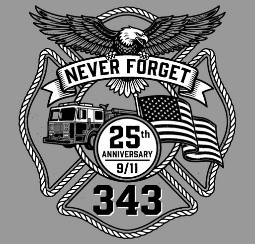 BFD 25th Anniversary 9/11 T-shirts shirt design - zoomed
