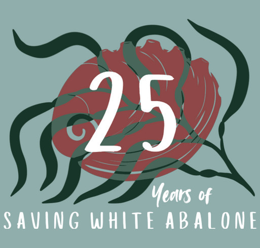 Summer 2026 T-Shirt Fundraiser - Team White Abalone shirt design - zoomed
