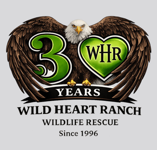 30 Years of Wild Heart! shirt design - zoomed