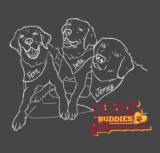 BARK Buddies Facility Dog Program Shirts shirt design - zoomed