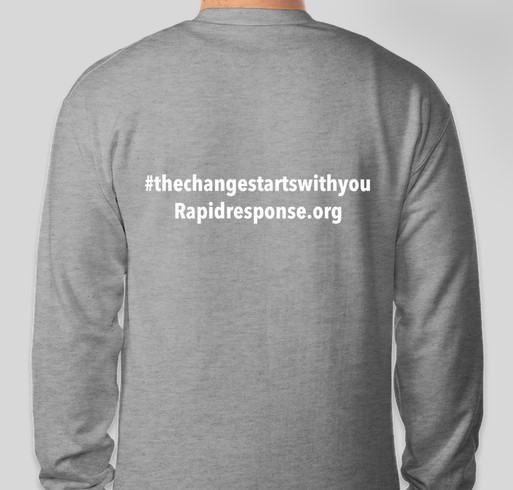 Show your PRIDE Fundraiser - unisex shirt design - back