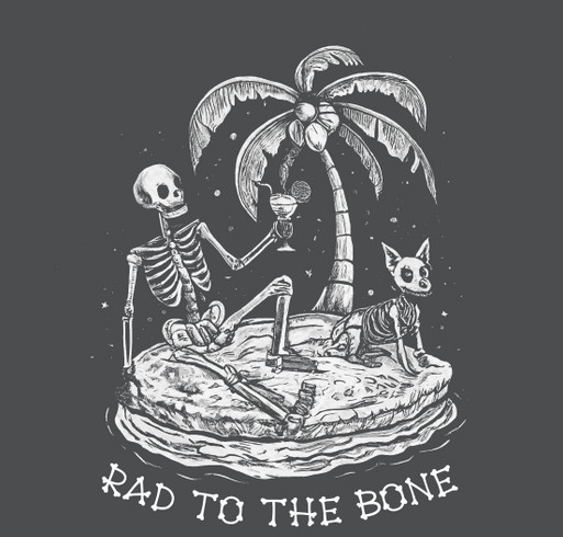 Rad to the Bone RDIC Merch Sale shirt design - zoomed