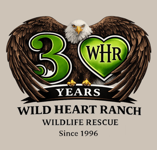 30 Years of Wild Heart! shirt design - zoomed