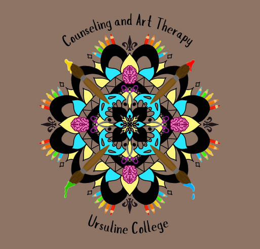 Ursuline's Chi Alpha Theta Student Chapter of Chi Sigma Iota (CSI) Fundraiser shirt design - zoomed