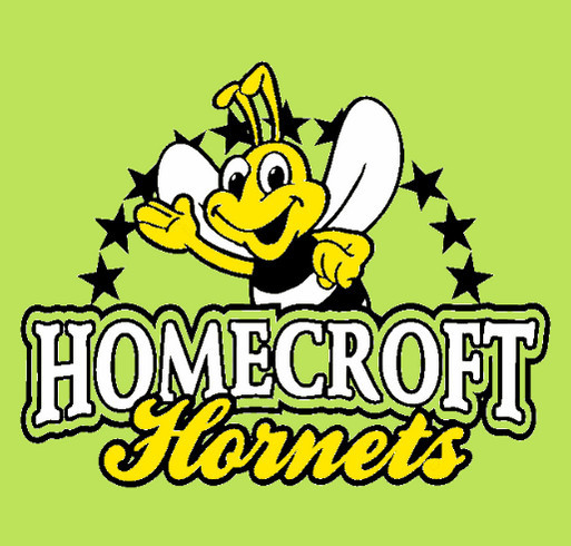 Homecroft Elementary School Spirit Gear shirt design - zoomed