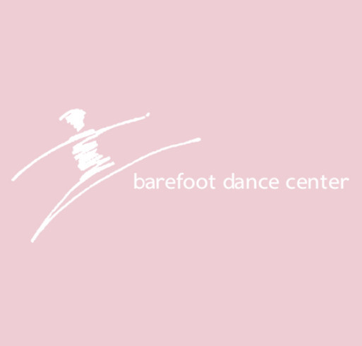 Barefoot Dance Center Merch shirt design - zoomed