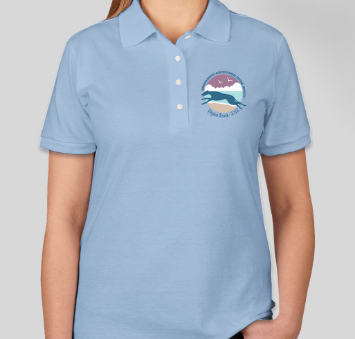 Embroidered Women's polo Fundraiser - unisex shirt design - front