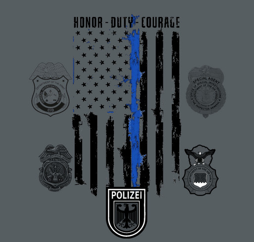 Guardian Eagles National Police Week 2026 shirt design - zoomed