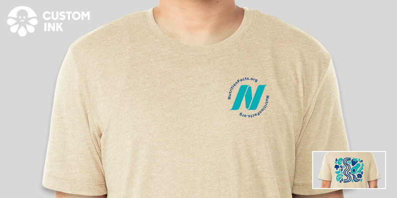 Mod Foods T-Shirt (Tan) Custom Ink Fundraising