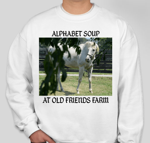 Old Friends Farm Fundraiser - Alphabet Soup Fundraiser - unisex shirt design - front