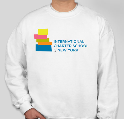 ICS Logo Adult Hoodie Fundraiser - unisex shirt design - front
